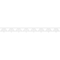 Ekena Millwork Dearborn Architectural Grade PVC Running Trim, 4"H x 5/8"P x 48"L RUNP04X0625X48DRB - alternate 3